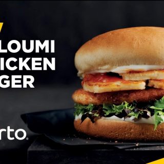 NEWS: Oporto Halloumi Chicken Burger 1