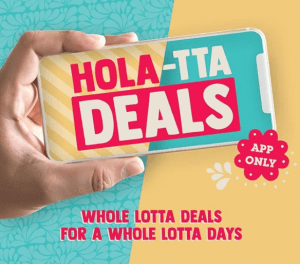 DEAL: Salsa's App - $7 Chicken Fajita Burrito (15 November 2019) 3