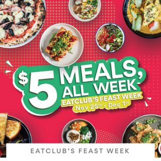DEAL: EatClub App - $5 Meals All Week (until 1 December 2019) 2