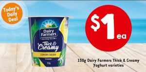 DEAL: 7-Eleven App – $1 Dairy Farmers Yoghurt 150g (23 December 2019) 5