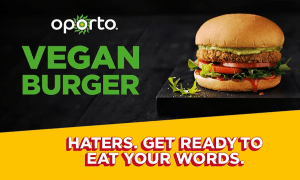 DEAL: Oporto Flame Rewards - 2 For 1 Veggie or Vegan Burgers Every Monday in January 3