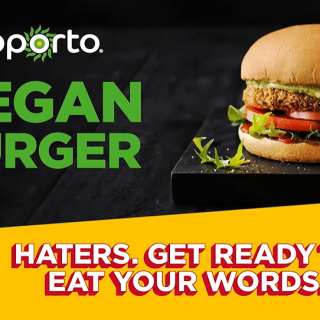 DEAL: Oporto Flame Rewards - 2 For 1 Veggie or Vegan Burgers Every Monday in January 4
