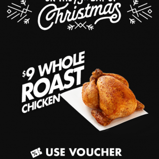 DEAL: Red Rooster - $9 Whole Roast Chicken (15 to 19 December 2019 - 25 Days of Christmas) 7