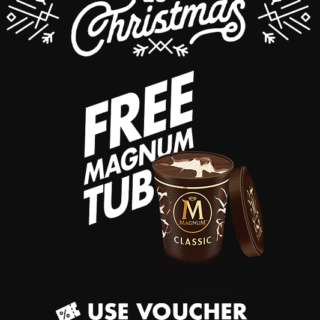 DEAL: Red Rooster - Free Magnum Tub (20 to 24 December 2019 - 25 Days of Christmas) 6