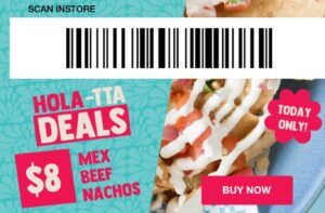 DEAL: Salsa's App - $8 Mex Beef Nachos (4 December 2019) 2