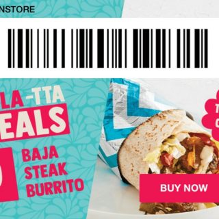 DEAL: Salsa's App - $9 Baja Steak Burrito (8 December 2019) 4