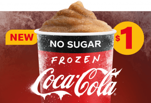 NEWS: McDonald's $1 Frozen Coke No Sugar 3