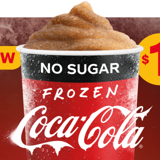 NEWS: McDonald's $1 Frozen Coke No Sugar 1