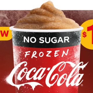 NEWS: McDonald's $1 Frozen Coke No Sugar 2 NEWS: McDonald's $1 Frozen Coke No Sugar 2