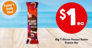 DEAL: 7-Eleven App – $1 7-Eleven Peanut Butter Protein Bar (7 January 2020) 5