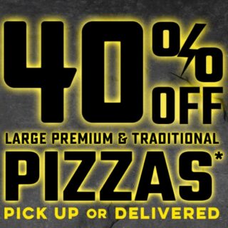 DEAL: Domino's - 40% off Large Traditional, Premium & Plant Based Pizzas Delivered (8 April 2020) 7