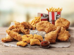 DEAL: KFC $22.95 Value Burger Box on Fridays, Saturdays & Sundays 17