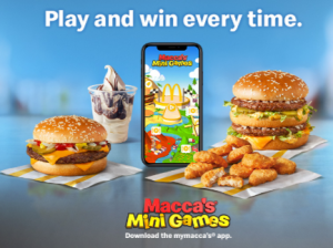 NEWS: Macca's Mini Games - Instant Win Prizes at McDonald's with mymacca's app 3