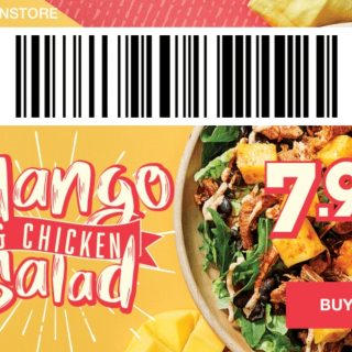DEAL: Salsa's App - $7.95 Mango Chicken Salad (until 17 January 2020) 9
