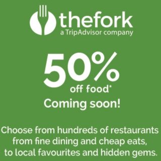 DEAL TheFork Festival - 50% off selected restaurants extended until 29 February 2020 6