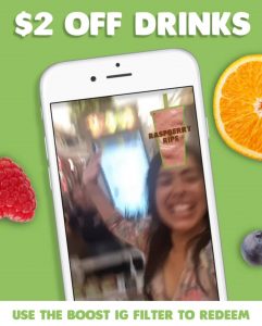 DEAL: Boost Juice - $2 off Drinks with Instagram Filter (until 21 February 2020) 8