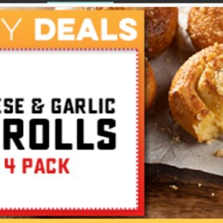 DEAL: Domino's Offers App - $2 Cheese & Garlic Scrolls (26 February 2020) 8 DEAL: Domino's Offers App - $2 Cheese & Garlic Scrolls (26 February 2020) 8