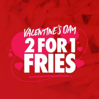 DEAL: Lord of the Fries - 2 For 1 Fries (14 February 2020) 6