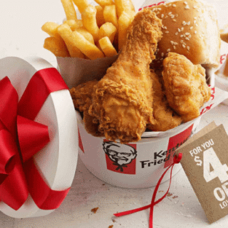 DEAL: KFC App - $4 off $5 Spend (targeted users) 8 DEAL: KFC App - $4 off $5 Spend (targeted users) 8