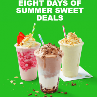 DEAL: Menulog - Eight Days of Summer Sweet Deals (22-29 February 2020) 1