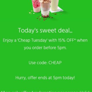 DEAL: Menulog CHEAP Code - 15% off before 5pm (25 February 2020) 7