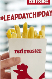 DEAL: Red Rooster - Free Regular Chips for Leap Day (29 February 2020) 3