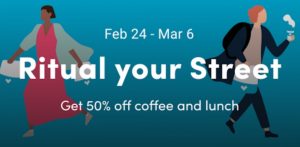 DEAL: Ritual App - 50% off Coffee & Lunch at Participating Restaurants (24 February to 6 March 2020) 3