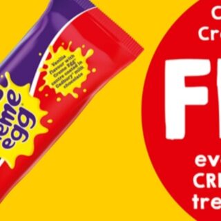 DEAL: 7-Eleven App – Free Cadbury 180g Creme Egg Block with Creme Egg Iced Treat Purchase 9