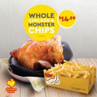 DEAL: Chicken Treat - $14.99 Whole Chicken & Monster Chips 1