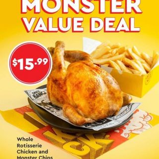 DEAL: Chicken Treat - $15.99 Whole Chicken & Monster Chips 7