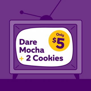 DEAL: Subway - Dare Mocha & 2 Cookies for $5 3