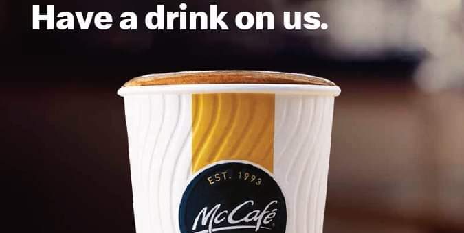 NEWS: McDonald's - Free Small Hot McCafe Drink or Medium Soft Drink for Essential Healthcare Workers (NSW Only) 3