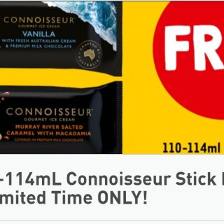 DEAL: 7-Eleven App – Free Connoisseur Stick Ice Cream Varieties (13 March 2020) 9