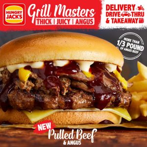 NEWS: Hungry Jack's Pulled Beef & Angus Grill Masters Burger 3