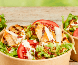 NEWS: Hungry Jack's New Salads - Tendercrisp, Grilled Chicken & Garden Salad with Bacon 1