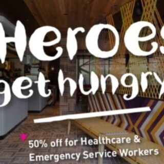 NEWS: Nando's - 50% off for Healthcare and Emergency Service Workers extended to 1 May 4