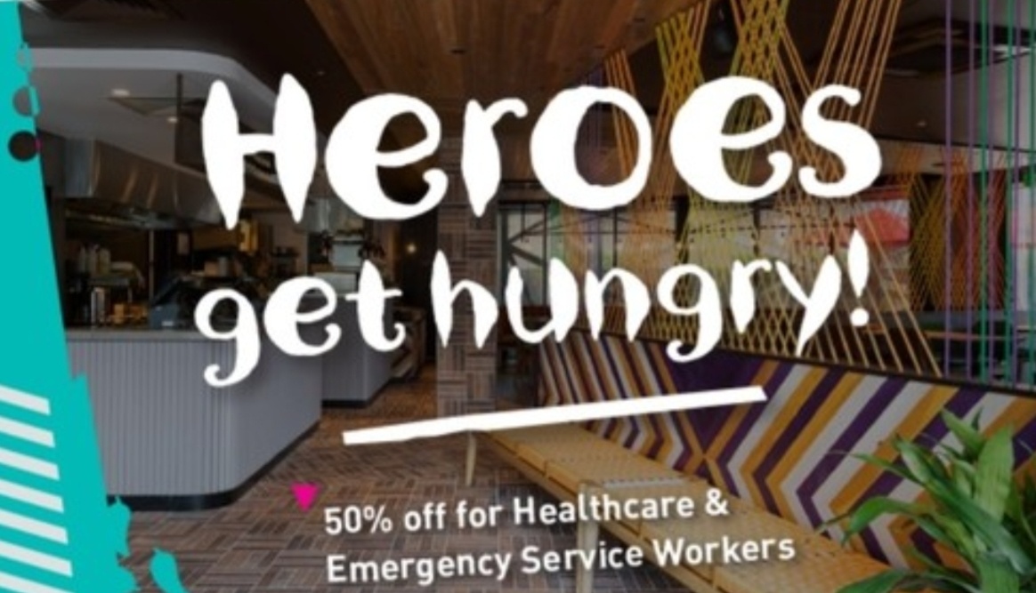 NEWS: Nando's - 50% off for Healthcare and Emergency Service Workers extended to 1 May 16
