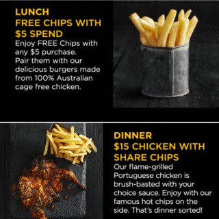 DEAL: Oporto Flame Rewards - Free Chips with $5 Purchase, $15 Whole Chicken + Share Chips 4