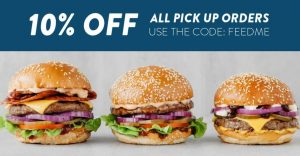 DEAL: Ribs & Burgers - 10% off Pick Up Orders 3