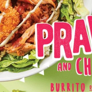 DEAL: Salsa's - $7.95 Prawn & Chicken Burrito or Bowl (17 March 2020) 1
