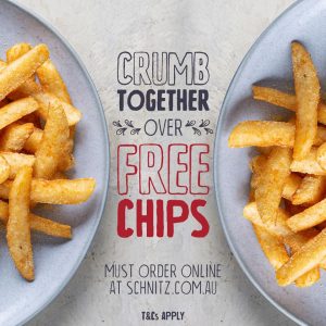 DEAL: Schnitz - Free Regular Chips with Online Order (until 3 April 2020) 5