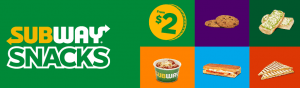DEAL: Subway - $7.95 Brekky with Six Inch Breakfast Sub, Cookie & Juice or Regular Coffee 19