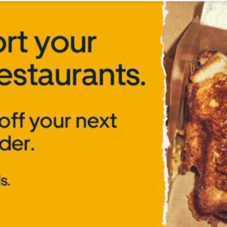 DEAL: Uber Eats - 20% off Pickup Order 3