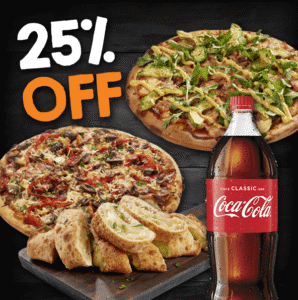 DEAL: Pizza Capers - 25% Off Your Order with Minimum $35 Spend (until 23 March 2020) 1 DEAL: Pizza Capers - 25% Off Your Order with Minimum $35 Spend (until 23 March 2020) 1