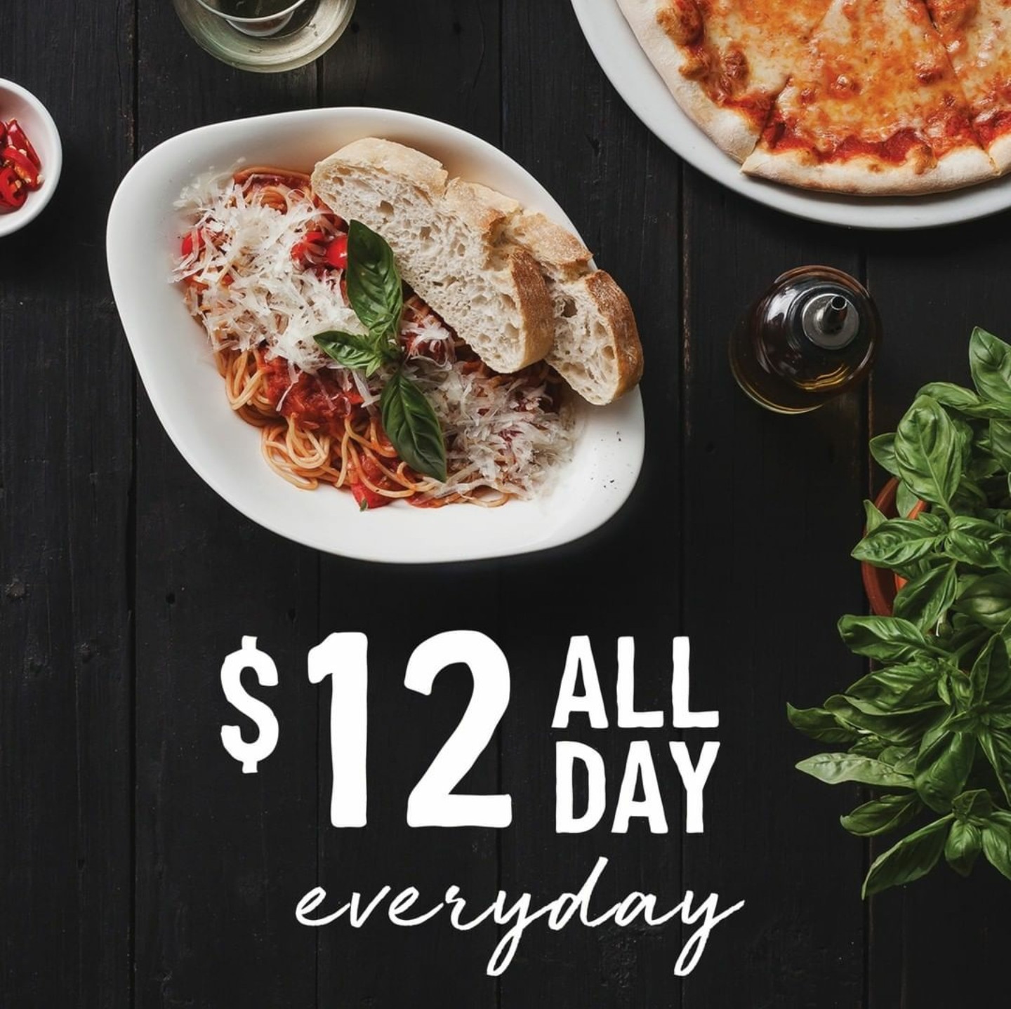 DEAL: Vapiano - $12 Takeaway Pizza and Pasta with 6 Options 6