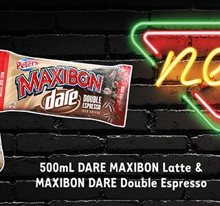 DEAL: 7-Eleven – 2 for $6.50 New Dare Maxibon Latte & Maxibon Dare Double Espresso 10