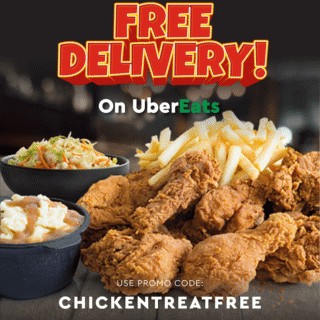 DEAL: Chicken Treat - Free Delivery on Uber Eats (until 27 April 2020) 9