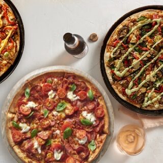DEAL: Crust Pizza - Free Quattro Salumi, Peri-Peri or Vegetarian Supreme Taster Pizza with $30 Spend (until 23 April 2020) 1