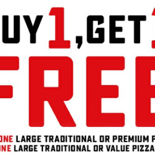 DEAL: Domino's - Buy One Traditional/Premium Get One Traditional/Value Pizza Free (5 May 2020) 1