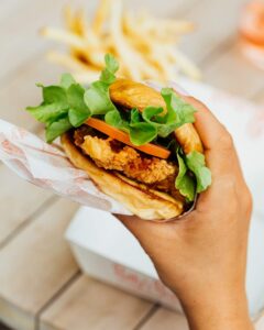 DEAL: Betty's Burgers - 2 Crispy Chicken Burgers & 2 French Fries for $28 with App (Normally $33) 7